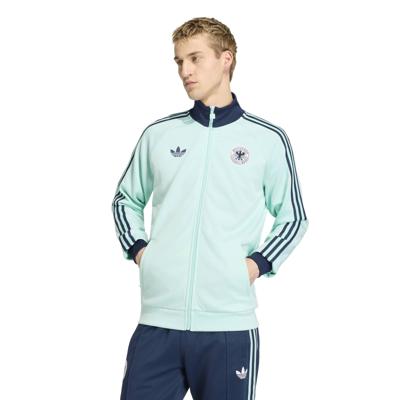adidas Duitsland Originals Trainingsjack Lichtblauw Donkerblauw Wit adidas Duitsland Originals Trainingsjack Lichtblauw Donkerblauw Wit
