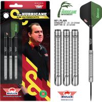 Bull's Kim Huybrechts 80% plain 22 gram steeltip dartpijlen - thumbnail