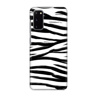 Zebra pattern: Volledig geprint Samsung Galaxy S20 Hoesje