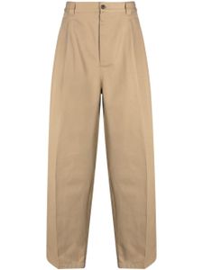 Maison Margiela x Pendleton yoke-checked trousers - Marron