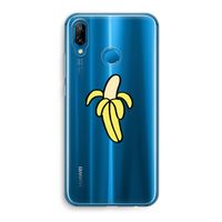 Banana: Huawei P20 Lite Transparant Hoesje Banana: Huawei P20 Lite Transparant Hoesje