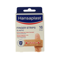 Vingerpleister elastisch strips 16 Stuks