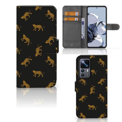 Telefoonhoesje | Met pasjeshouder | voor Xiaomi 12T | 12T Pro Leopards