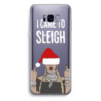 Came To Sleigh: Samsung Galaxy S8 Plus Transparant Hoesje