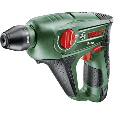 Bosch Home and Garden 060398400D SDS-Quick-Accu-boorhamer 12 V 2.0 Ah Li-ion Incl. accu, Incl. accessoires, Incl. koffer
