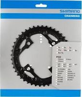Shimano blad 38t 10v deore zwart y1wd98030