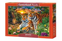 Castorland Tiger Family - 2000pcs - thumbnail