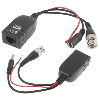 Passieve Power/Video/data balun zender RJ45 Cat5