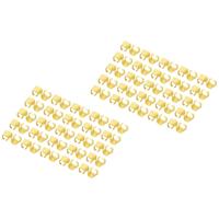 Digitus A-CC-Y A-CC-Y Gekleurde clips voor patchkabel Geel