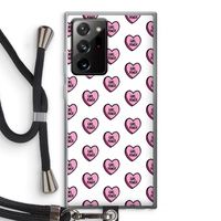 GIRL POWER: Samsung Galaxy Note 20 Ultra / Note 20 Ultra 5G Transparant Hoesje met koord