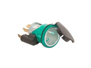 12V-inbouw stekkerdoos met verlichting HPAUTO, Spanning (Volt)12V