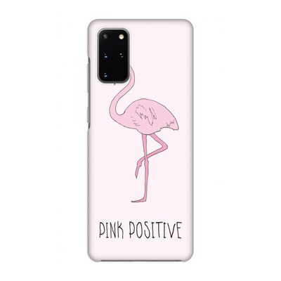 Pink positive: Volledig geprint Samsung Galaxy S20 Plus Hoesje