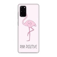 Pink positive: Volledig geprint Samsung Galaxy S20 Plus Hoesje
