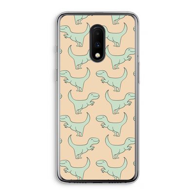 Dinos: OnePlus 7 Transparant Hoesje