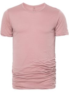 Rick Owens t-shirt Double à effet froissé - Rose