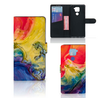 Hoesje Xiaomi Redmi Note9 Watercolor Dark - thumbnail