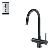 Selsiuz Inox kokend water kraan met titanium single boiler en C-uitloopkraan gunmetal