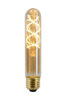 Lucide T32 - Filament lamp - Ø 3 cm - LED Dimb. - E27 - 1x4,9W 2200K - Amber - thumbnail