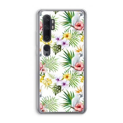 Gele kuif: Xiaomi Mi Note 10 Pro Transparant Hoesje