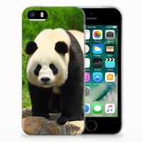 Apple iPhone SE | 5S TPU Hoesje Panda - thumbnail