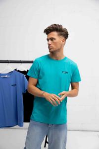 Moschino Swim T-Shirt Heren Turquoise - Maat XS - Kleur: Turquoise | Soccerfanshop