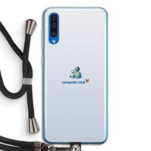 MSN: Samsung Galaxy A50 Transparant Hoesje met koord