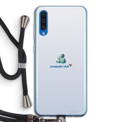 MSN: Samsung Galaxy A50 Transparant Hoesje met koord
