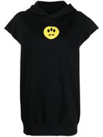 BARROW hoodie en jersey à logo brodé - Noir