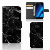 Samsung Galaxy A5 2017 | Bookcase | Marmer Zwart - Origineel Cadeau Vader