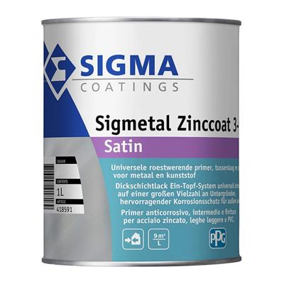 Sigma Sigmetal Zinccoat Satin