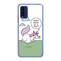 Unicorn: Xiaomi Redmi 9T Transparant Hoesje