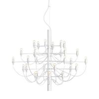 Flos 2097|30 by Gino Sarfatti kroonluchter transparant wit