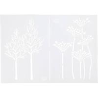 Creativ Company Flexibel sjabloon, najaar, a4, vel 210x297 mm, 1 stuk
