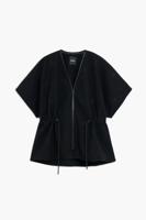 Verstelbare poncho - BLACK - U