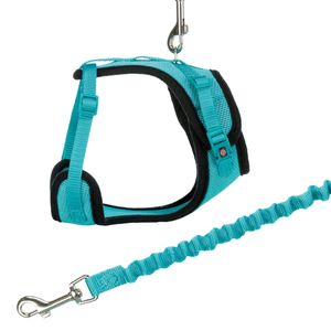 Trixie Trixie kattentuig mesh y-vorm met elastische riem assorti