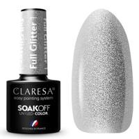 Claresa uv/led gellak 5ml full glitter 1 silver