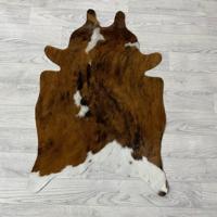 Kleine koeienhuid bruin wit zwart (Normandiër) 90x60cm