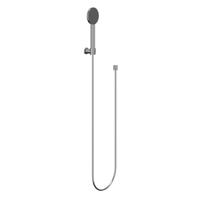 IVY Handdoucheset - rond - satin spray - met verstelbare wandsteun - doucheslang 150cm - staafmodel - 120 cm - Chroom 6901101
