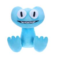 Rainbow Friends cyaan knuffel - 40 cm