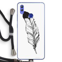 Pluim: Honor Note 10 Transparant Hoesje met koord