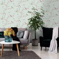 DUTCH WALLCOVERINGS DUTCH WALLCOVERINGS Behang Phoebe mintkleurig - thumbnail