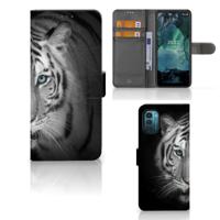 Nokia G11 | G21 | Telefoonhoesje | Met pasjeshouder | Tijger