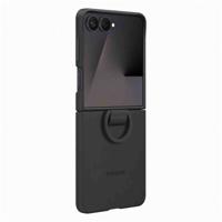 Samsung Ring Case (Silicone) voor Samsung Galaxy Z Flip7 5G Telefoonhoesje Zwart Samsung Ring Case (Silicone) voor Samsung Galaxy Z Flip7 5G Telefoonhoesje Zwart