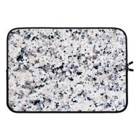 Gespikkelde marmer: Laptop sleeve 13 inch