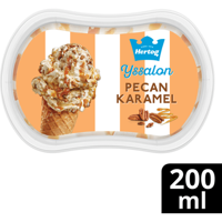 Hertog IJssalon Mini IJs PecanKaramel Vanille 200 ml bij Jumbo
