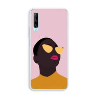 Yellow glasses: Huawei P Smart Pro Transparant Hoesje