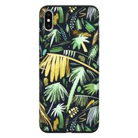 Tropical Palms Dark: iPhone XS Max Tough Case