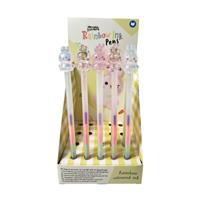 Springtime Lente Konijn Regenboog Inkt Pen