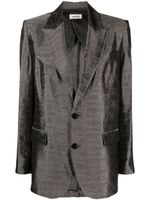 Zadig&Voltaire Vegy jacquard blazer - Argent