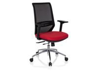 hjh OFFICE Bureaustoel / draaistoel PROFONDO (Zwart/rood)